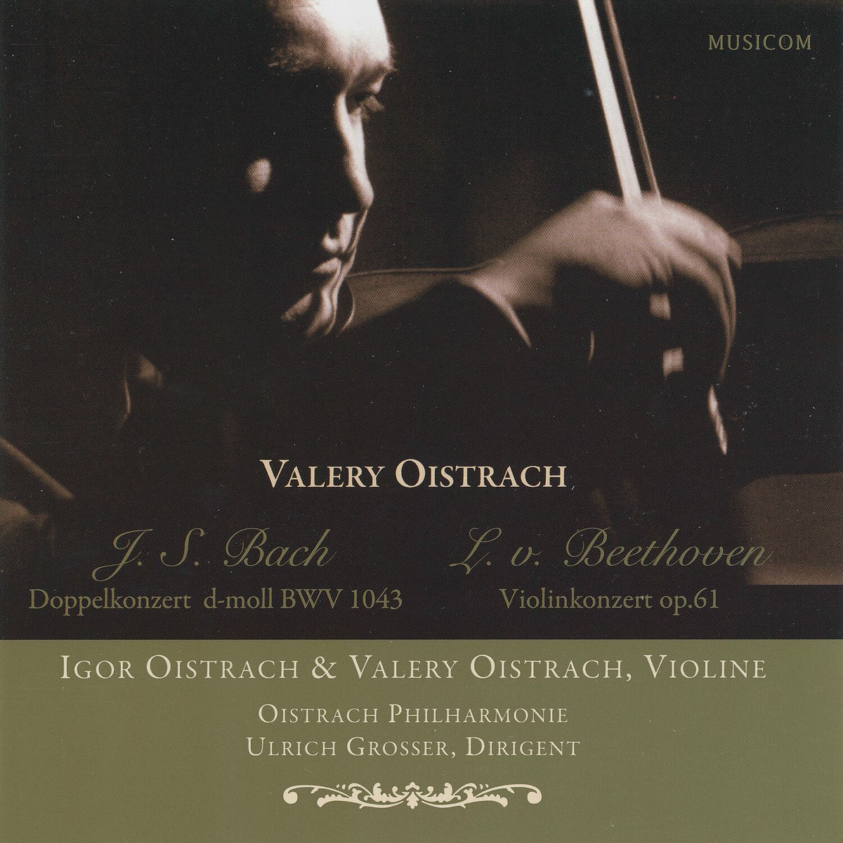 Album cover of Valery Oistrakh: Bach & Beethoven (Live)