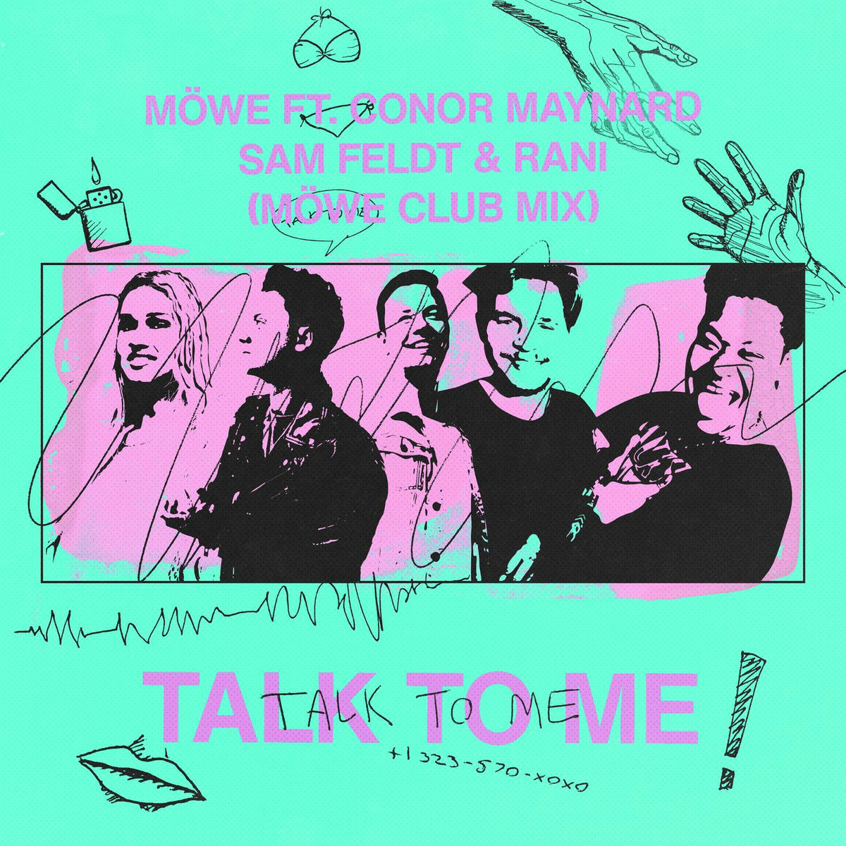 Album cover of Talk To Me (feat. Conor Maynard, Sam Feldt & RANI) (Möwe Club Mix)