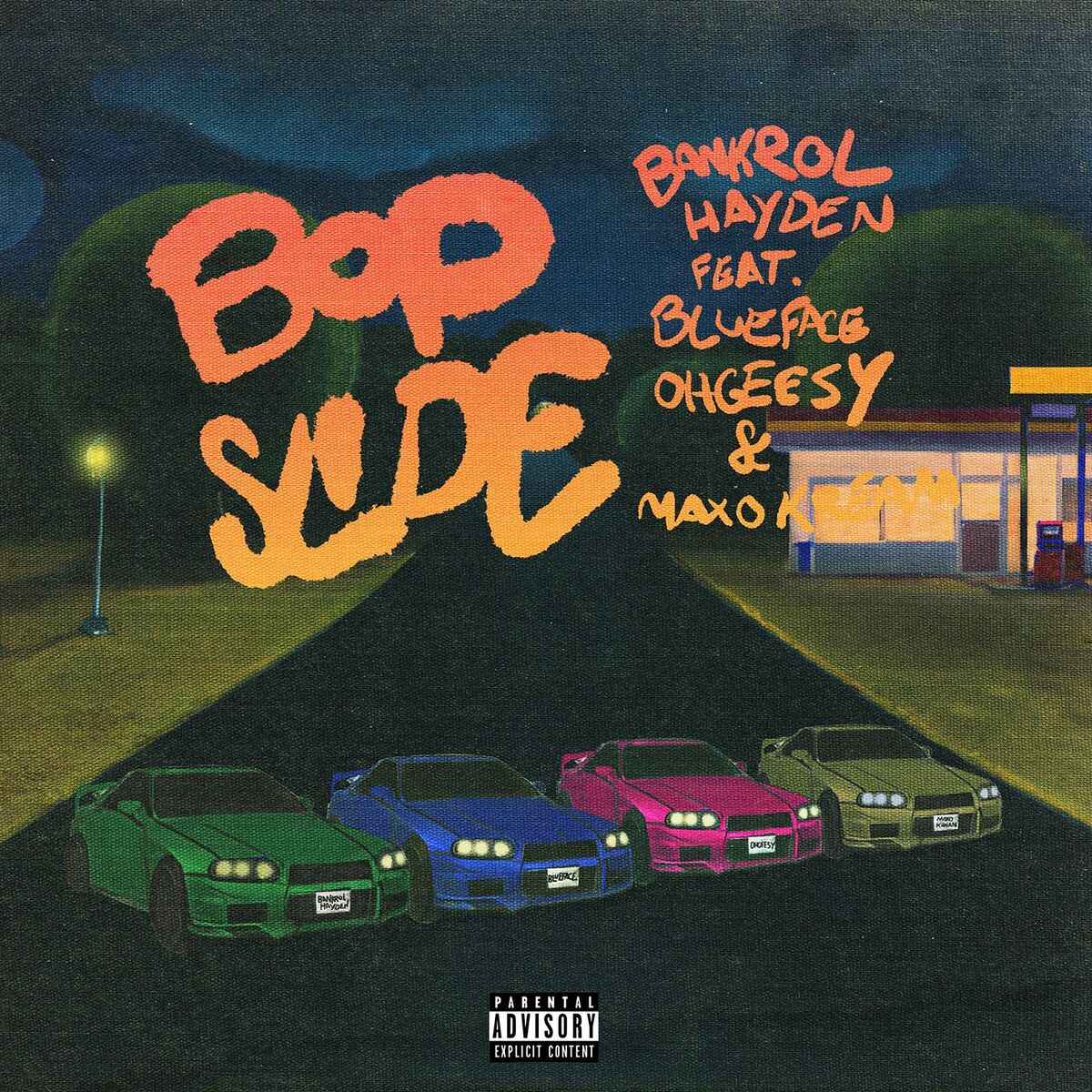 Album cover of Bop Slide (feat. Blueface, OHGEESY & Maxo Kream)