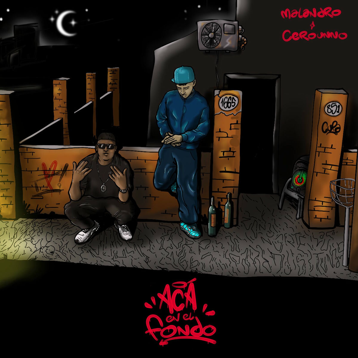 Album cover of Aca En El Fondo