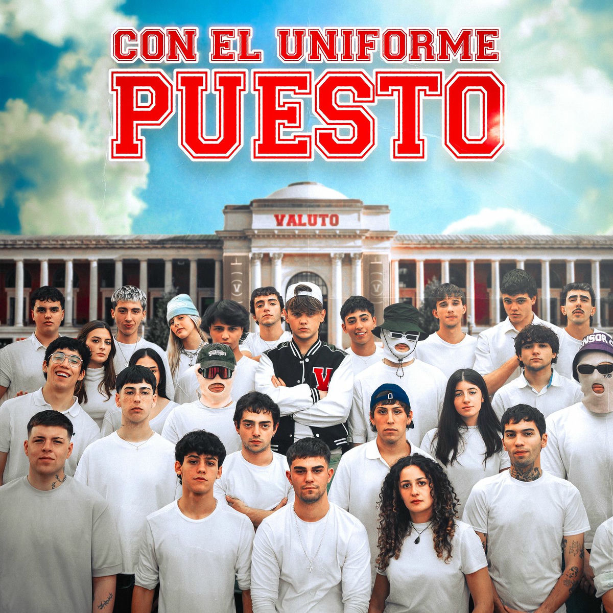 Album cover of CON EL UNIFORME PUESTO
