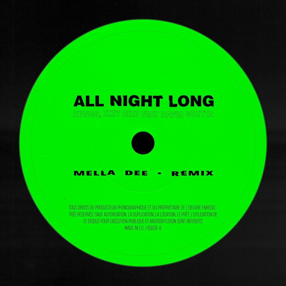 Picture of All Night Long (Mella Dee Wigged Out Mix)