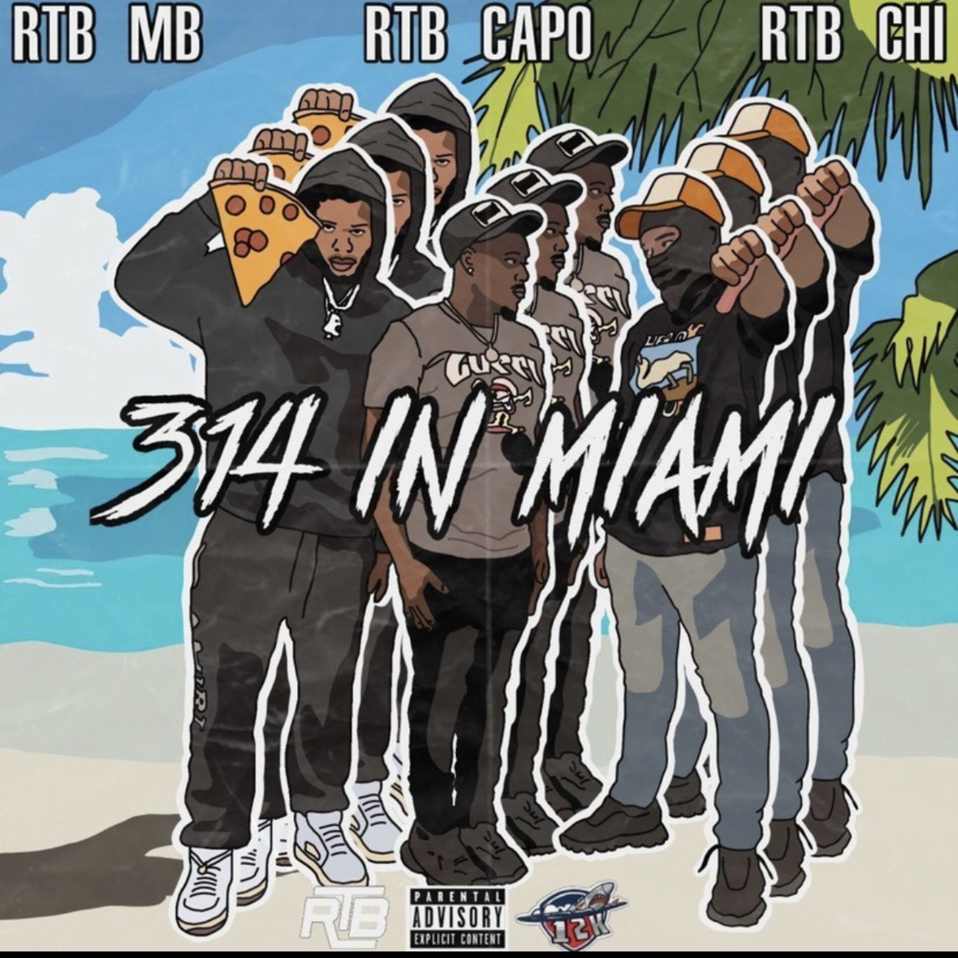 Album cover of 314 In Miami (feat. RTB MB & RTB Capo)
