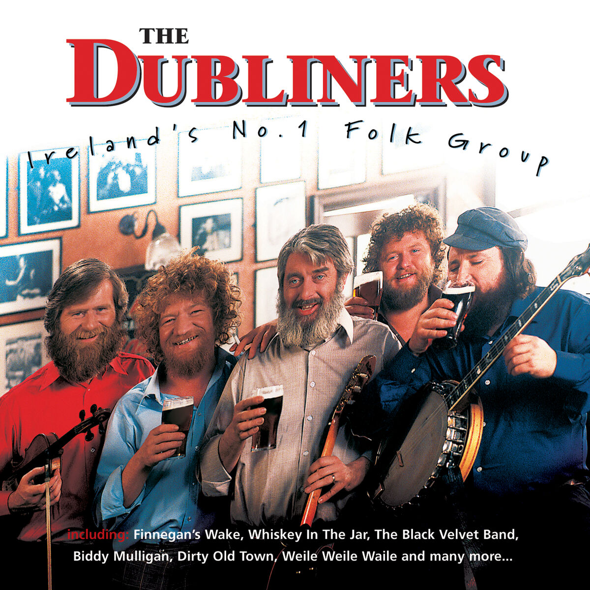 Album cover of Les Dubliners - Le Groupe de Folk N°1 en Irlande