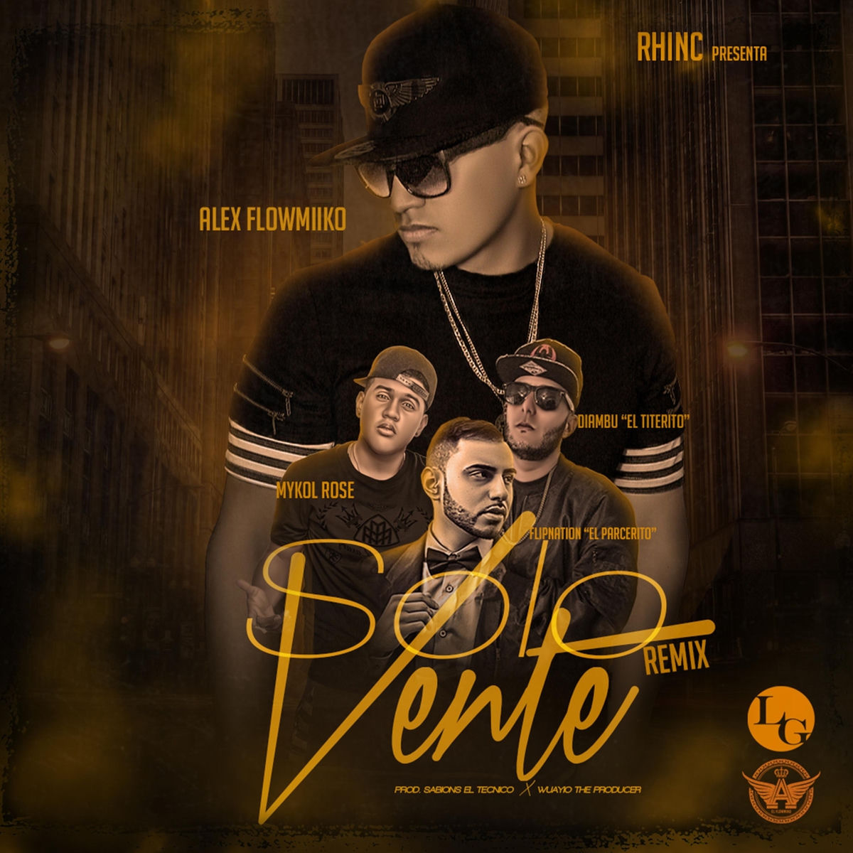 Album cover of Solo Vente (Remix)