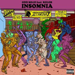 Cover of INSOMNIA (feat. Kolor The Rapper)