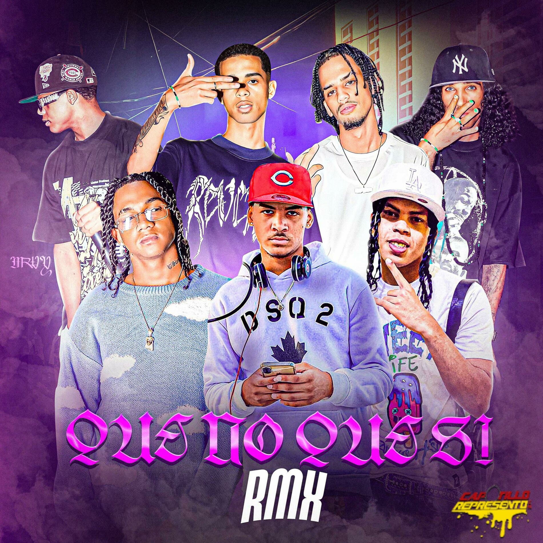 Album cover of Que no que si (feat. Kreizy k, El Villa42, Gabi oh, D’Flow Aka La Maldad, JMBaby & Rey picante 42) [Remix]