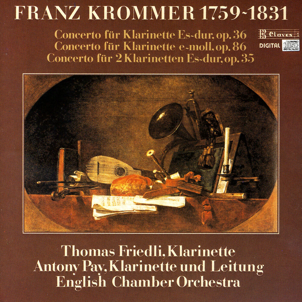 Picture of Krommer: Clarinet Concertos