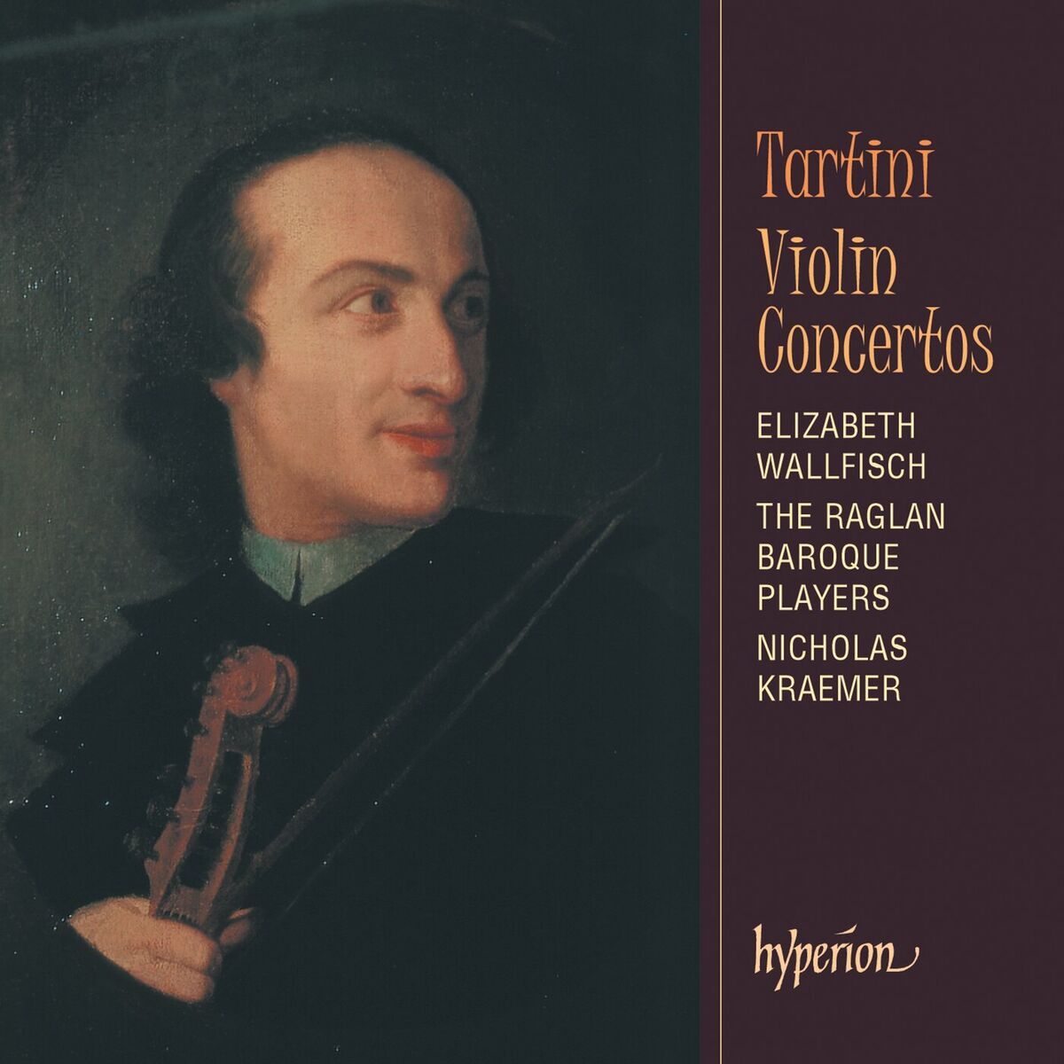 Album cover of Tartini: Violin Concertos
