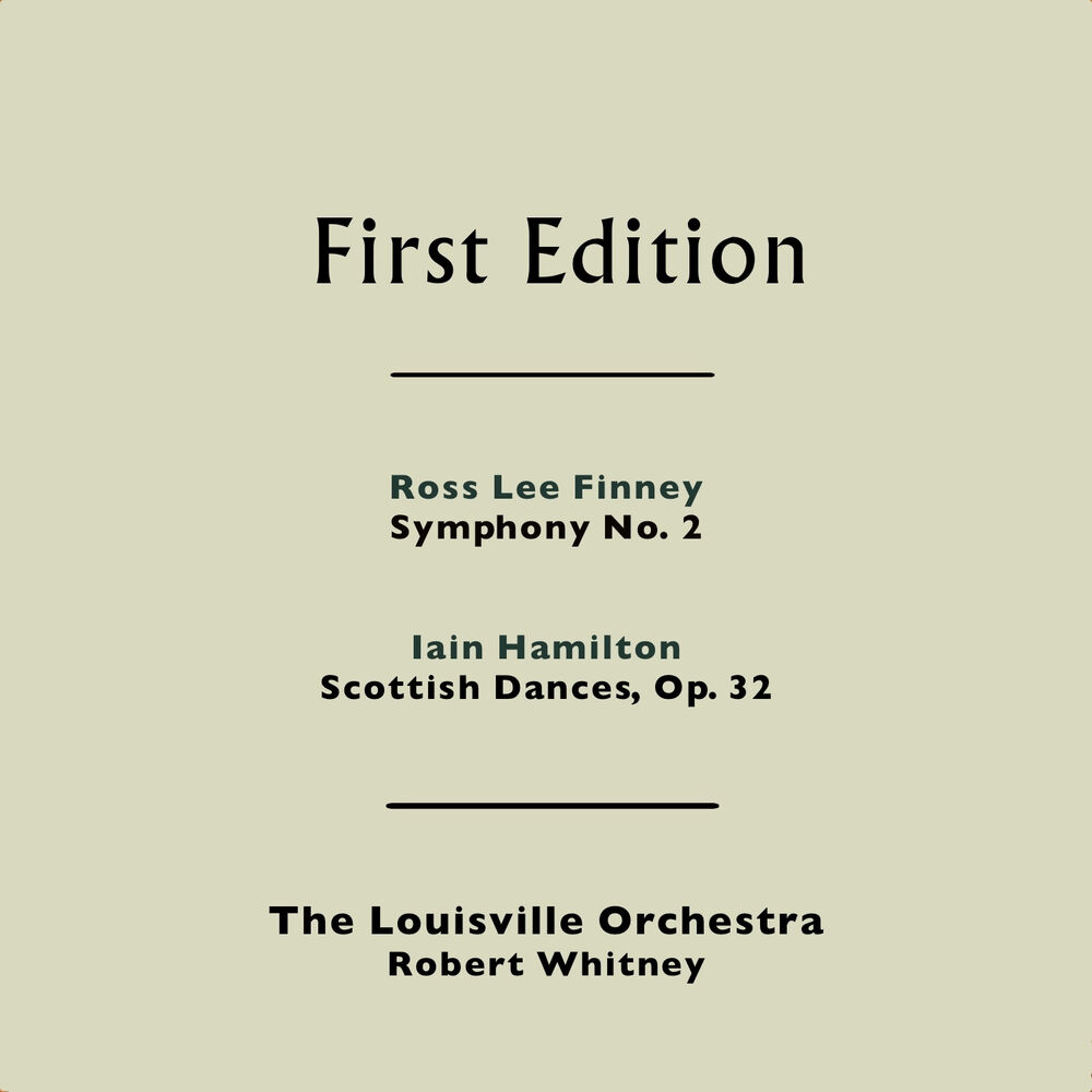 Picture of Ross Lee Finney: Symphony No. 2 - Iain Hamilton: Scottish Dances, Op. 32
