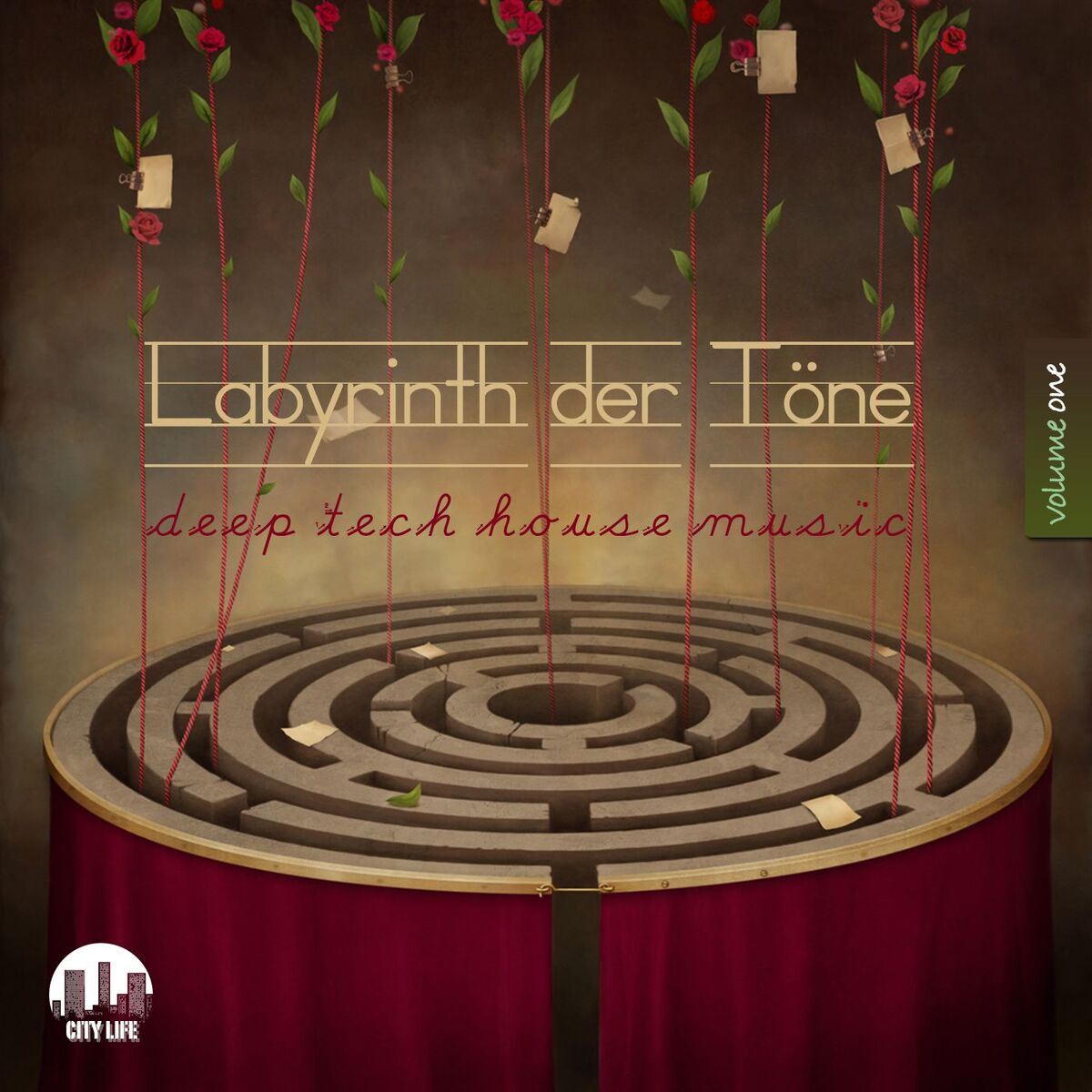 Album cover of Labyrinth der Töne, Vol. 1 - Deep & Tech-House Music