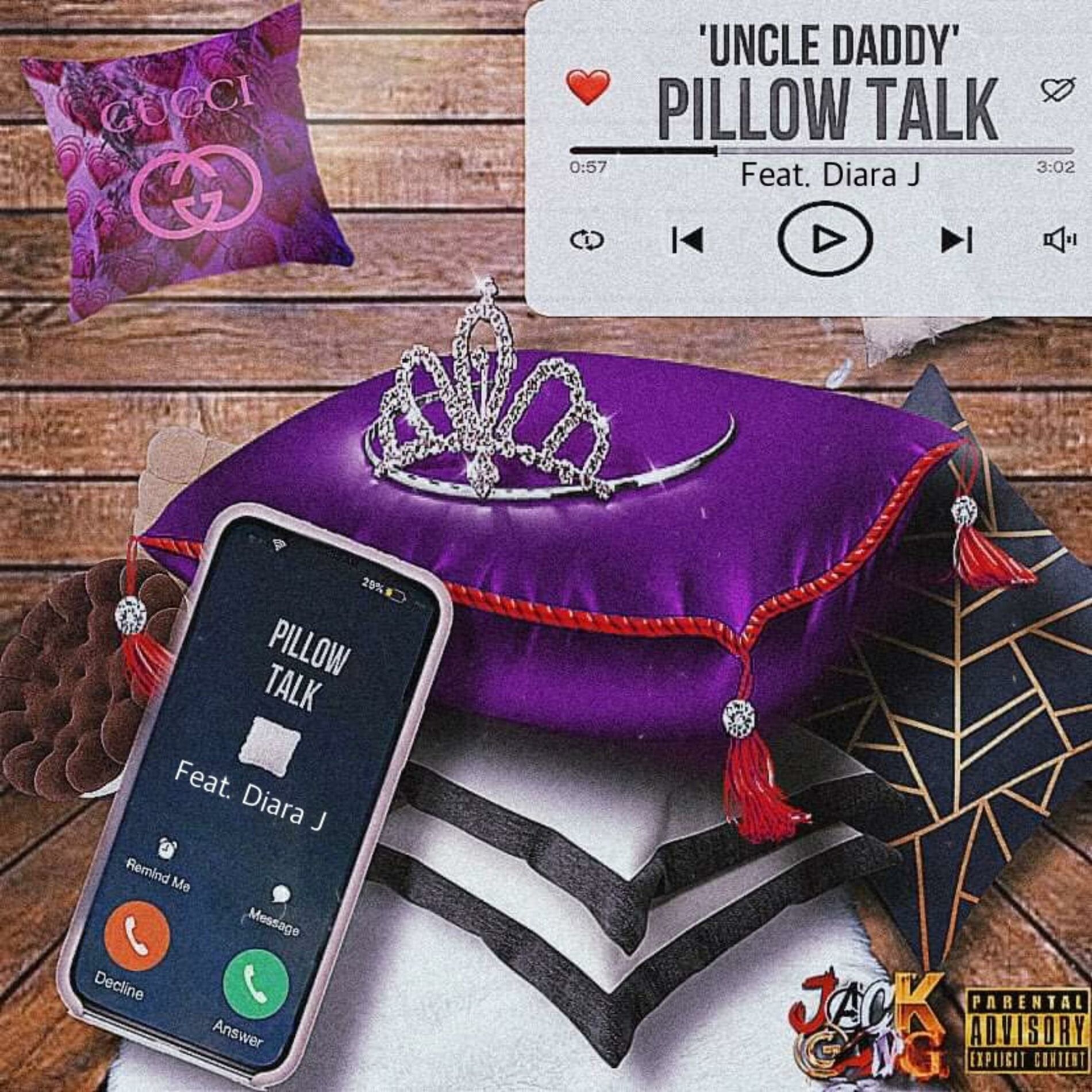 Album cover of Pillow Talk (feat. Diara J)