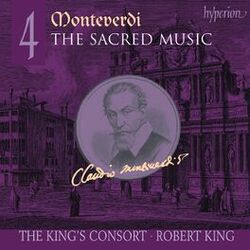 Cover of Monteverdi: Sacred Music Vol. 4