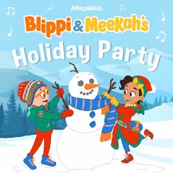 Cover of Blippi & Meekah's Holiday Party