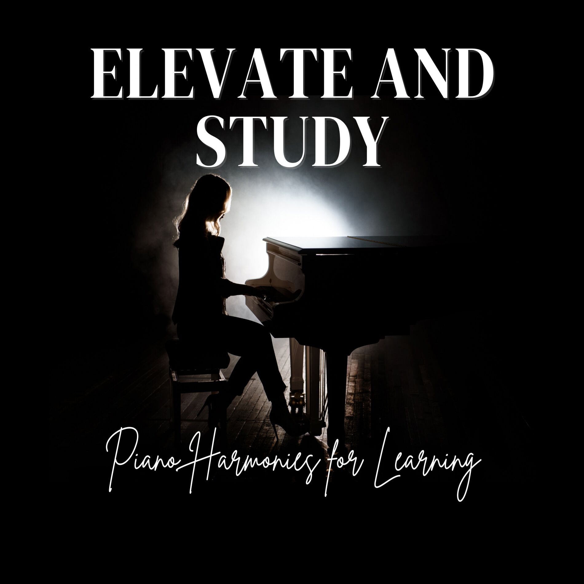 Album cover of Elevate and Study: Piano Harmonies for Learning
