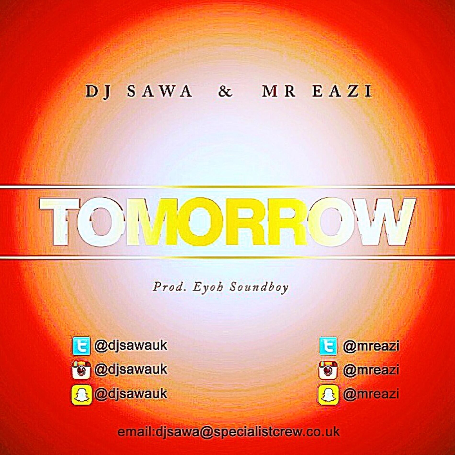 Album cover of Tomorrow (feat. Mr Eazi)
