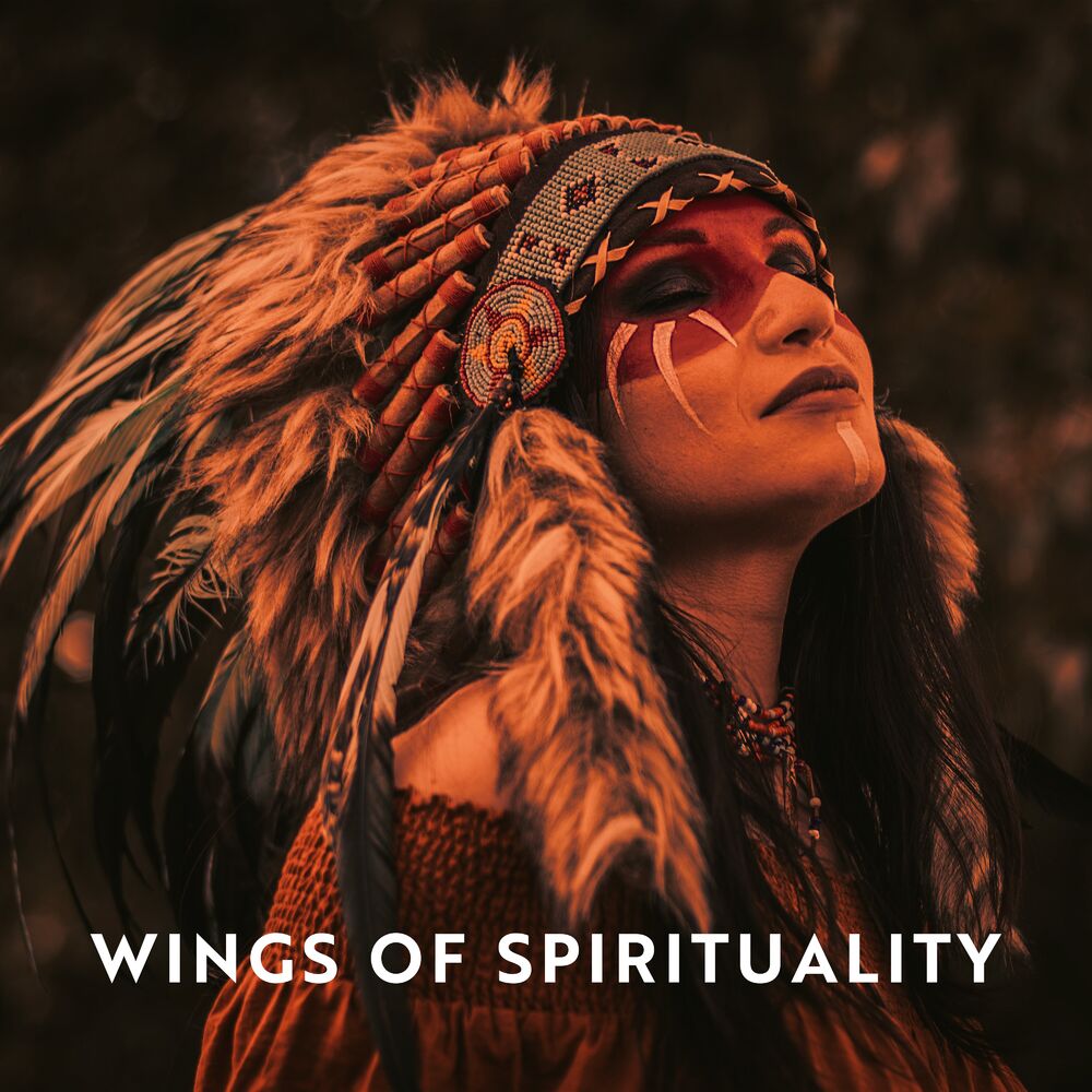 Picture of Wings of Spirituality: Indian Drums and Flute, Native American Spiritual Rituals, Shamanic Healing