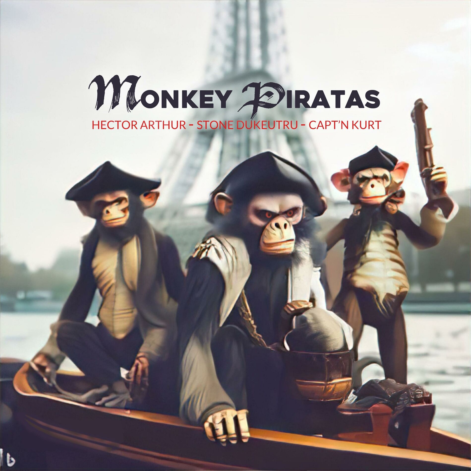 Album cover of MONKEY PIRATAS (feat. Stone Du Keutru & Capt'n Kurt)