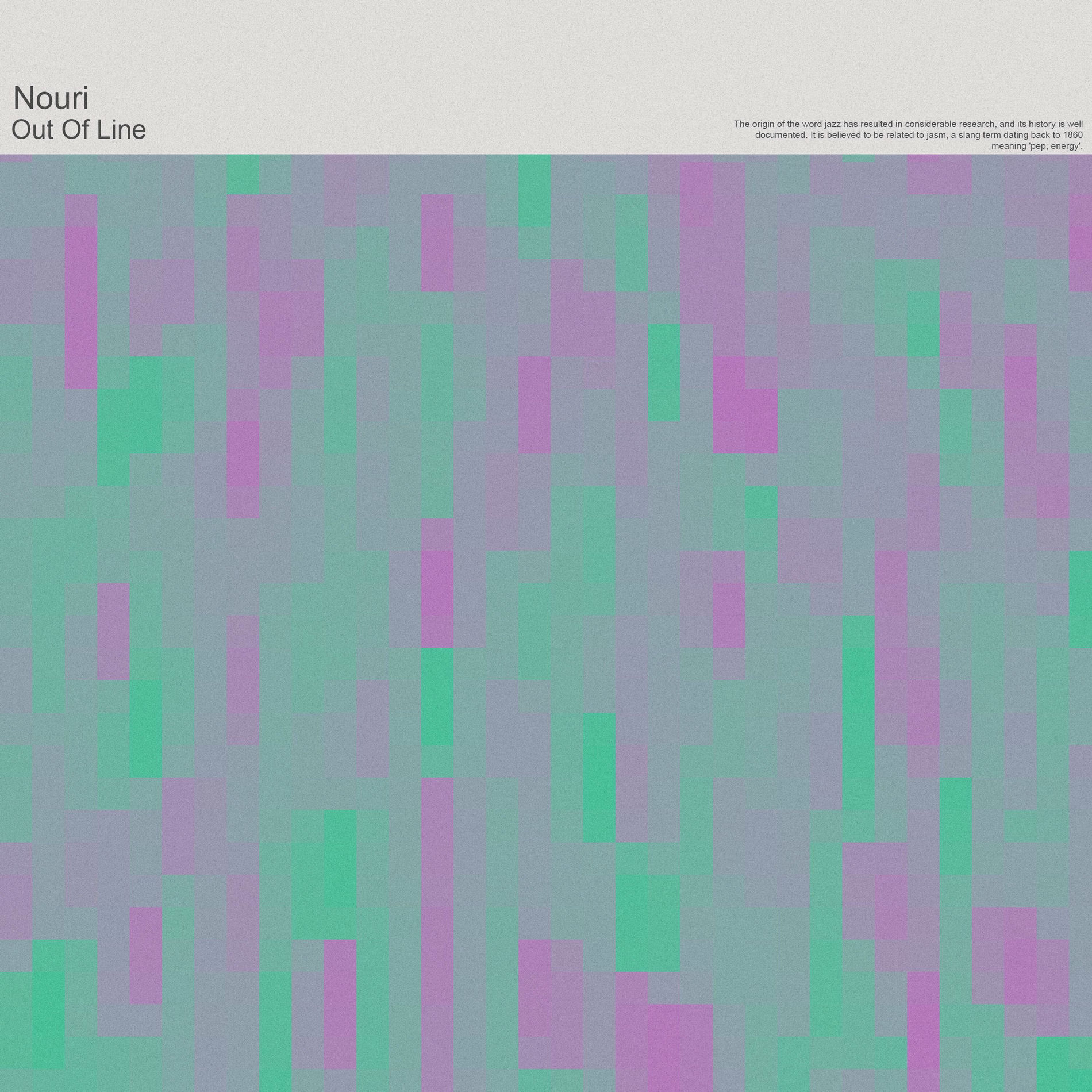 Album cover of Out of Line