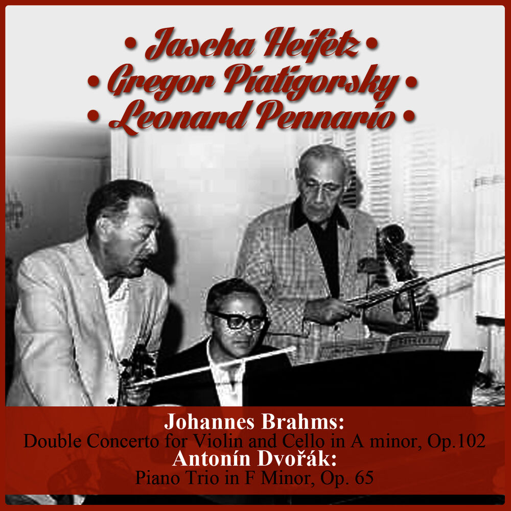 Picture of Johannes Brahms: Double Concerto for Violin and Cello in A minor, Op.102 - Antonín Dvořák: Piano Trio in F Minor, Op. 65