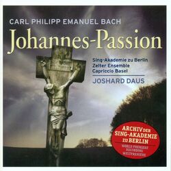 Cover of Bach, C.P.E.: St. John Passion