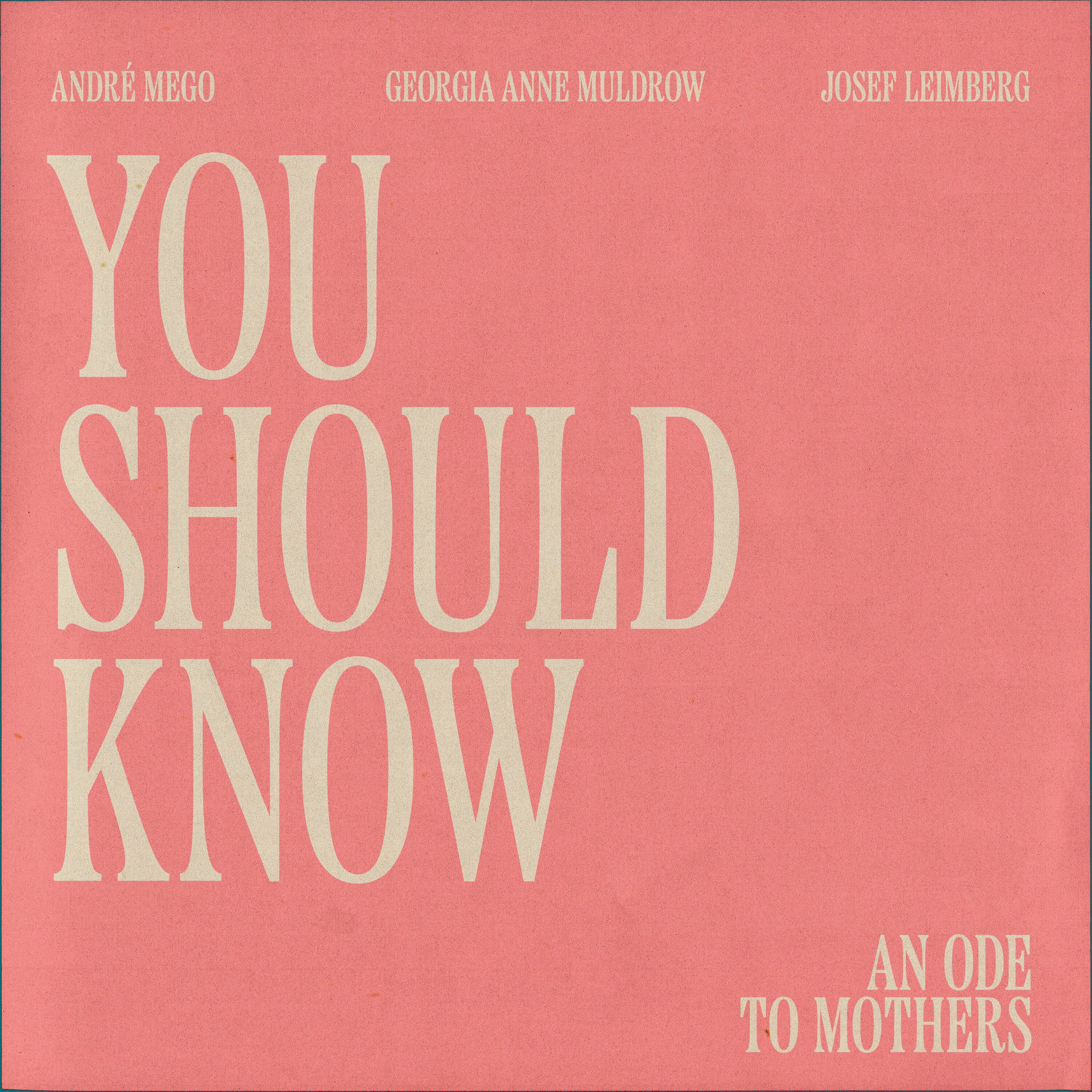 Album cover of You Should Know