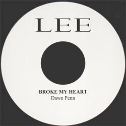 Cover of Broke My Heart