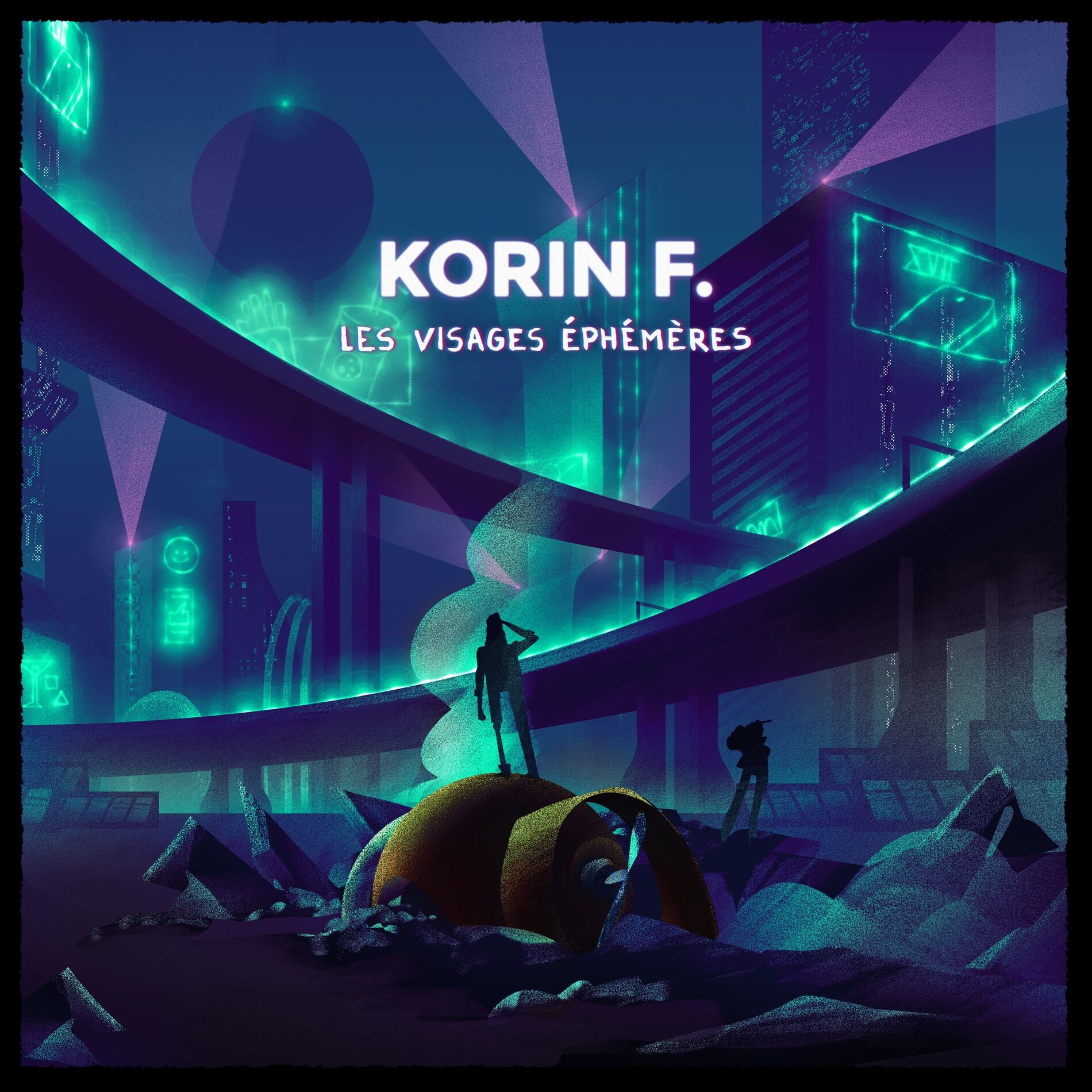 Album cover of Les visages éphémères