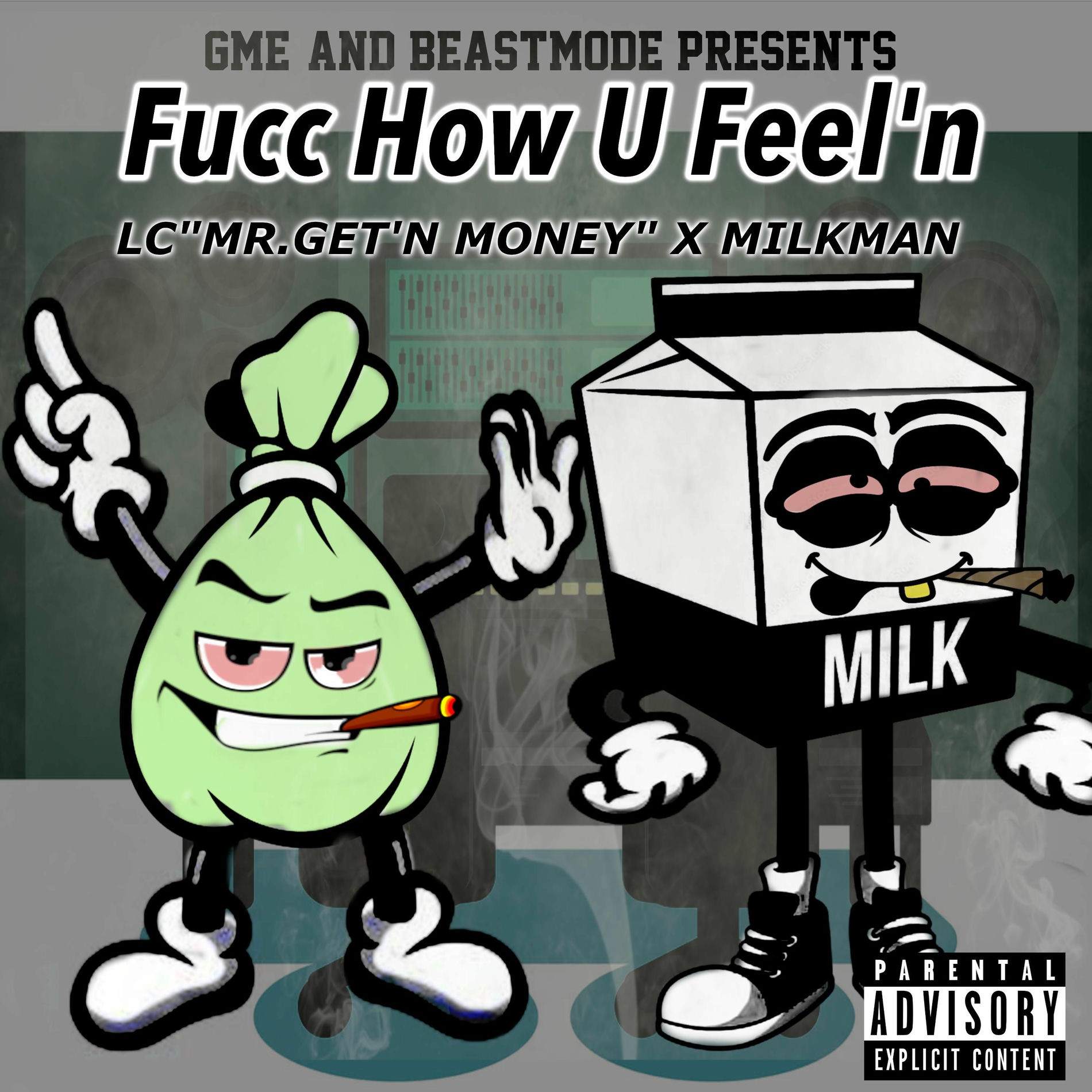 Album cover of Fucc How U Feel'n (feat. Milkman)