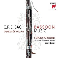 Cover of C.P.E. Bach: Bassoon Music / Werke für Fagott