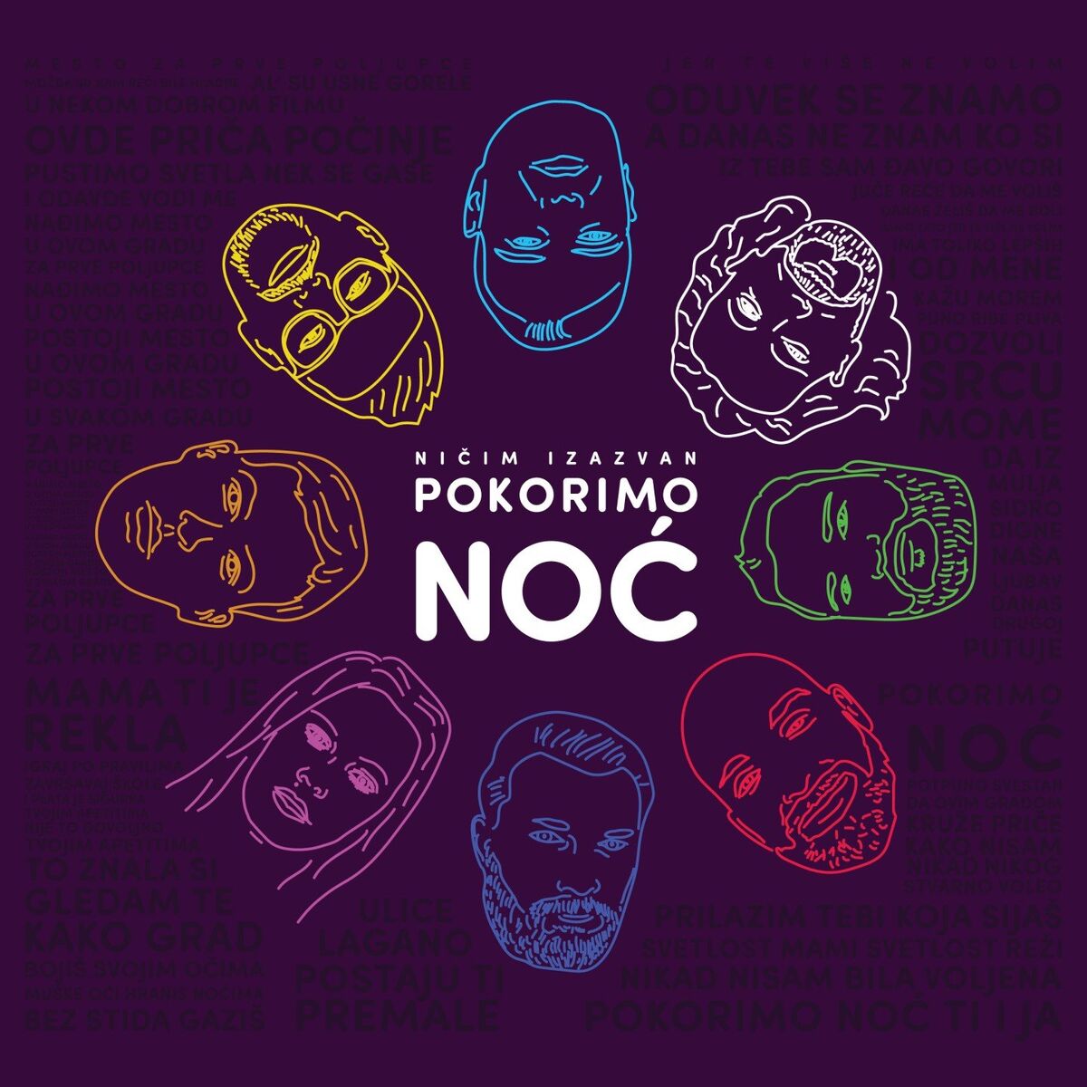 Album cover of Pokorimo noć