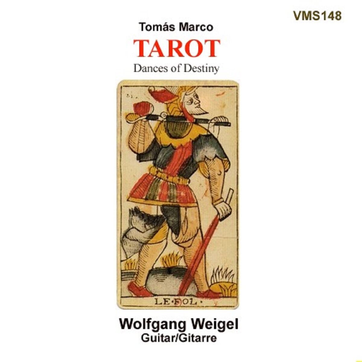 Album cover of Tomás Marco - Tarot (22 piezas para guitarra)