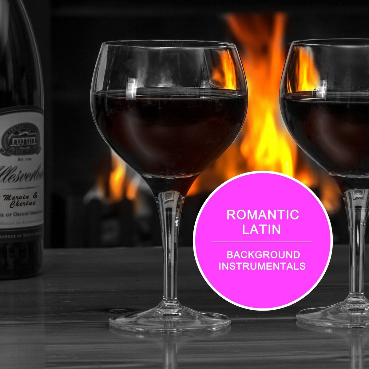 Album cover of Romantic Latin Background Instrumentals