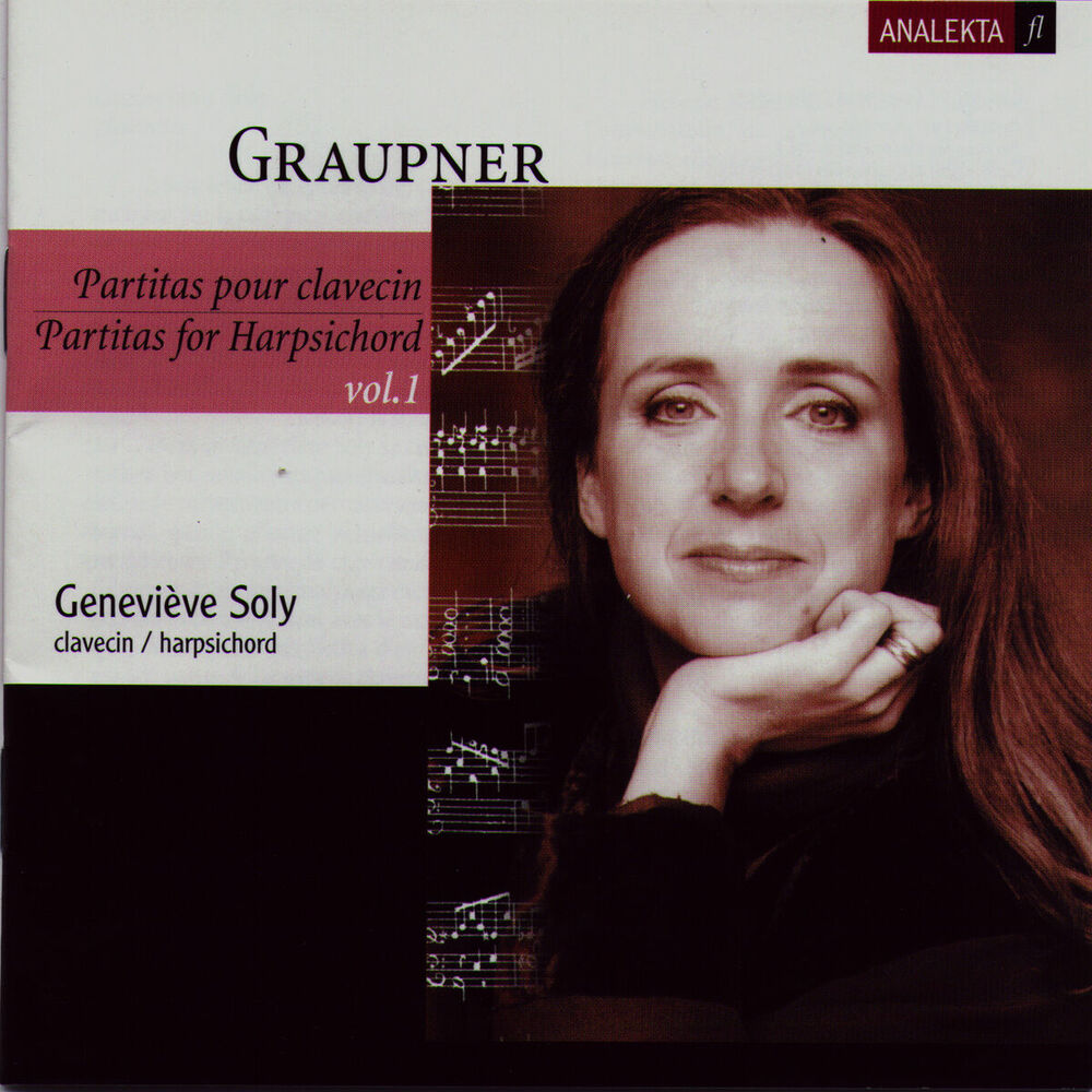 Picture of Graupner: Partitas for Harpsichord Vol.1