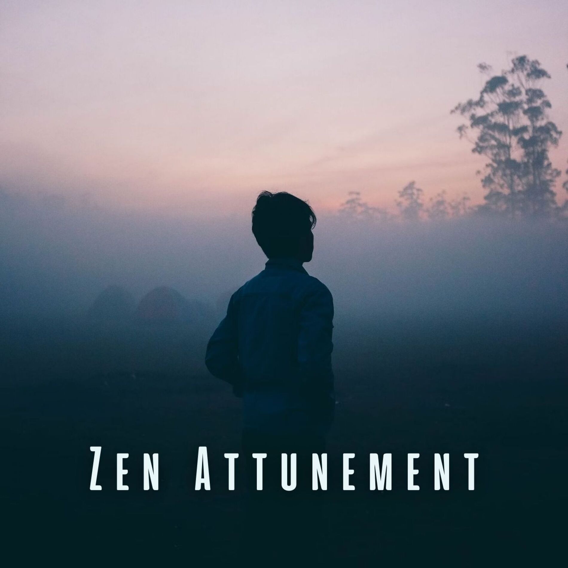 Album cover of Zen Attunement: Meditative Piano for Laser-Like Concentration