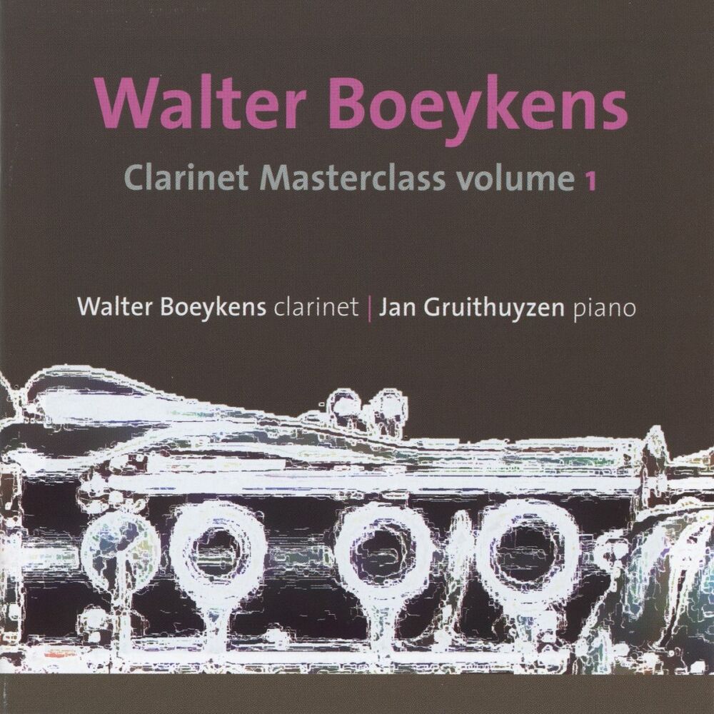 Picture of Bernstein, Pierné, Schumann, Poulenc ... Clarinet Masterclass Vol 1