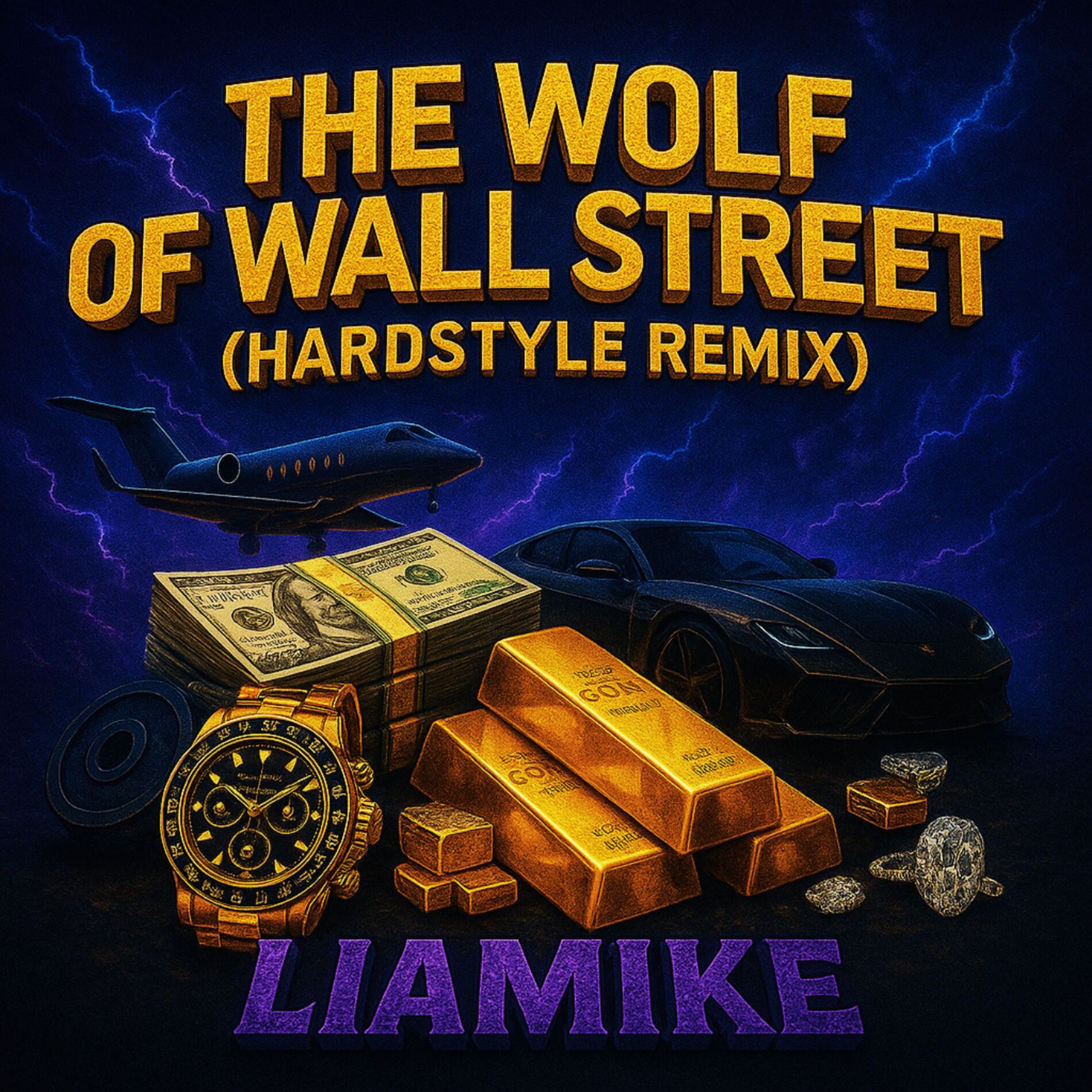 Album cover of THE WOLF OF WALL STREET (Hardstyle Remix)
