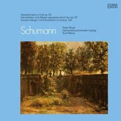 Cover of Schumann: Klavierkonzerte, Op. 54, 92 & 134