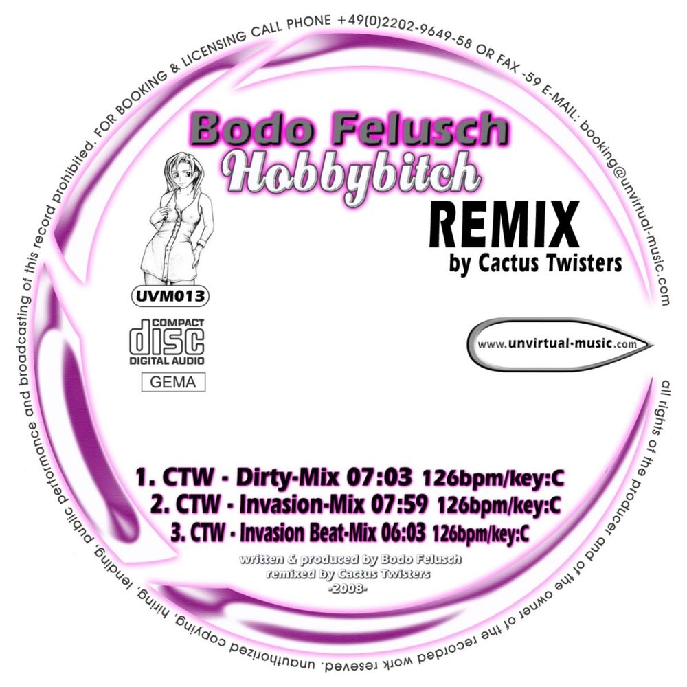 Picture of Hobbybitch (CTW Remixes)