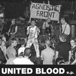 Cover of United Blood e.p.
