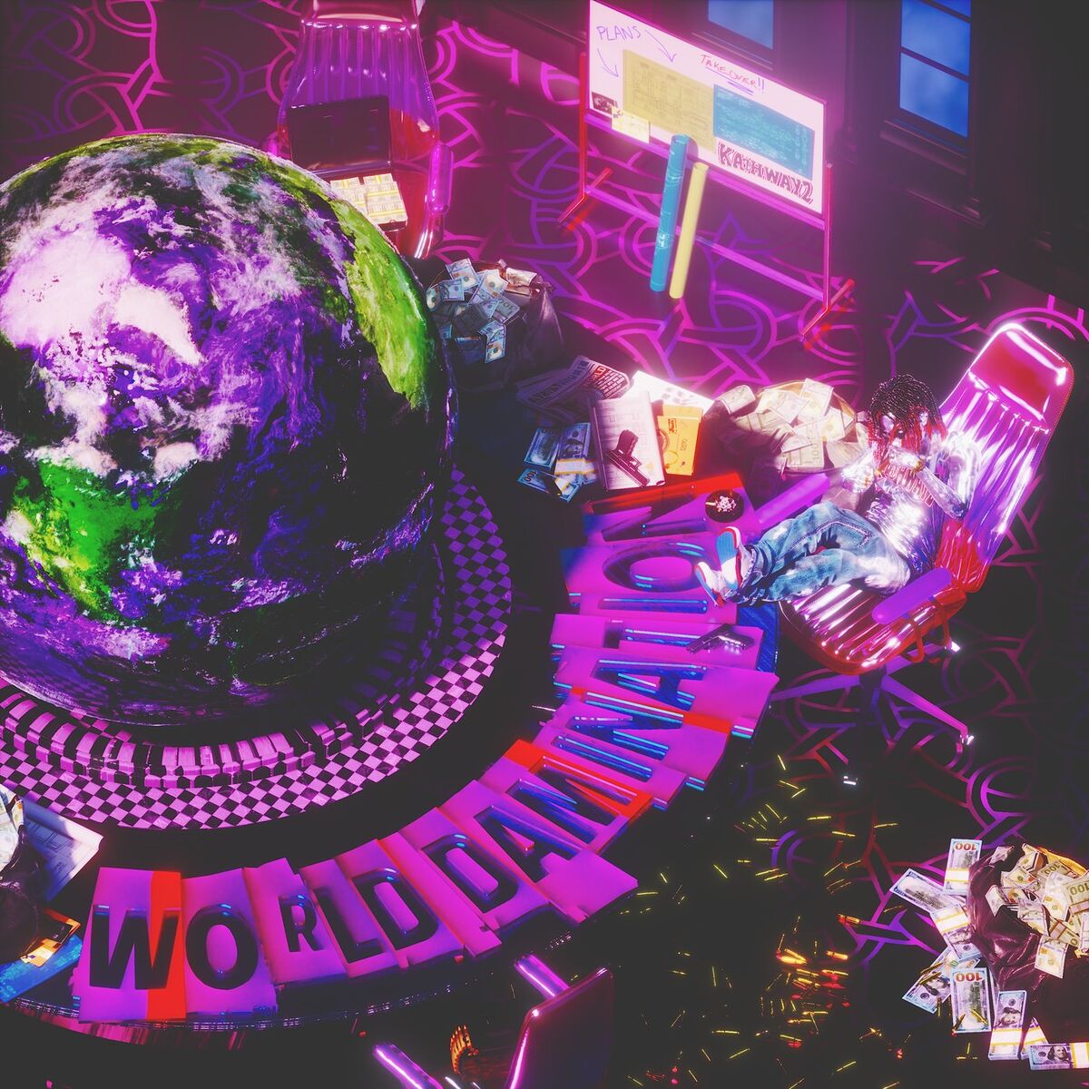 Album cover of WORLD DAMINATION