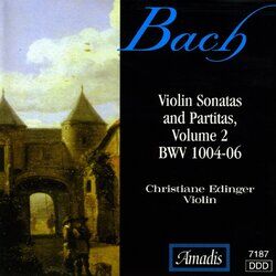 Cover of Bach, J.S.: Sonatas and Partitas for Solo Violin, Vol. 2