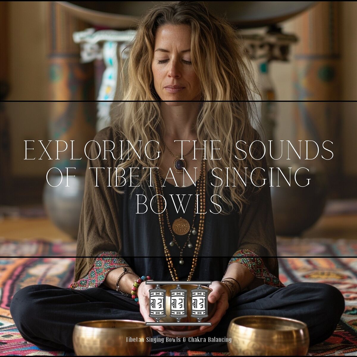 Album cover of Exploring the Sounds of Tibetan Singing Bowls