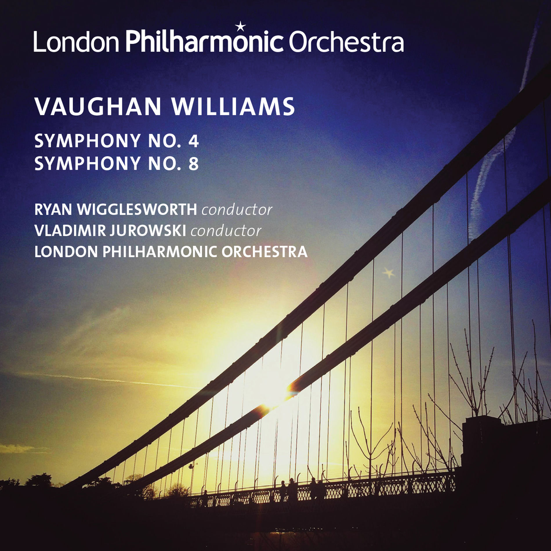 Album cover of Vaughan Williams: Symphonies Nos. 4 & 8