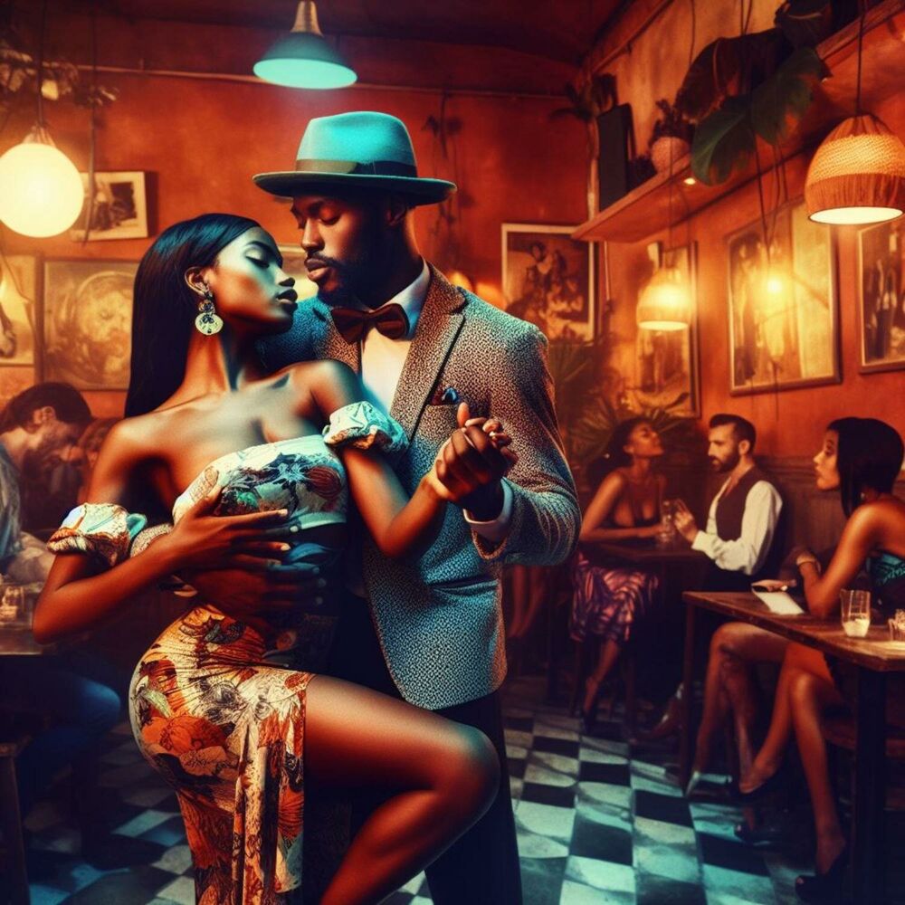Picture of Social Gatherings in Vintage Café Jazz: Chill Moments, Morning Grooves, Romantic Evenings, Groovy Jazz Blend