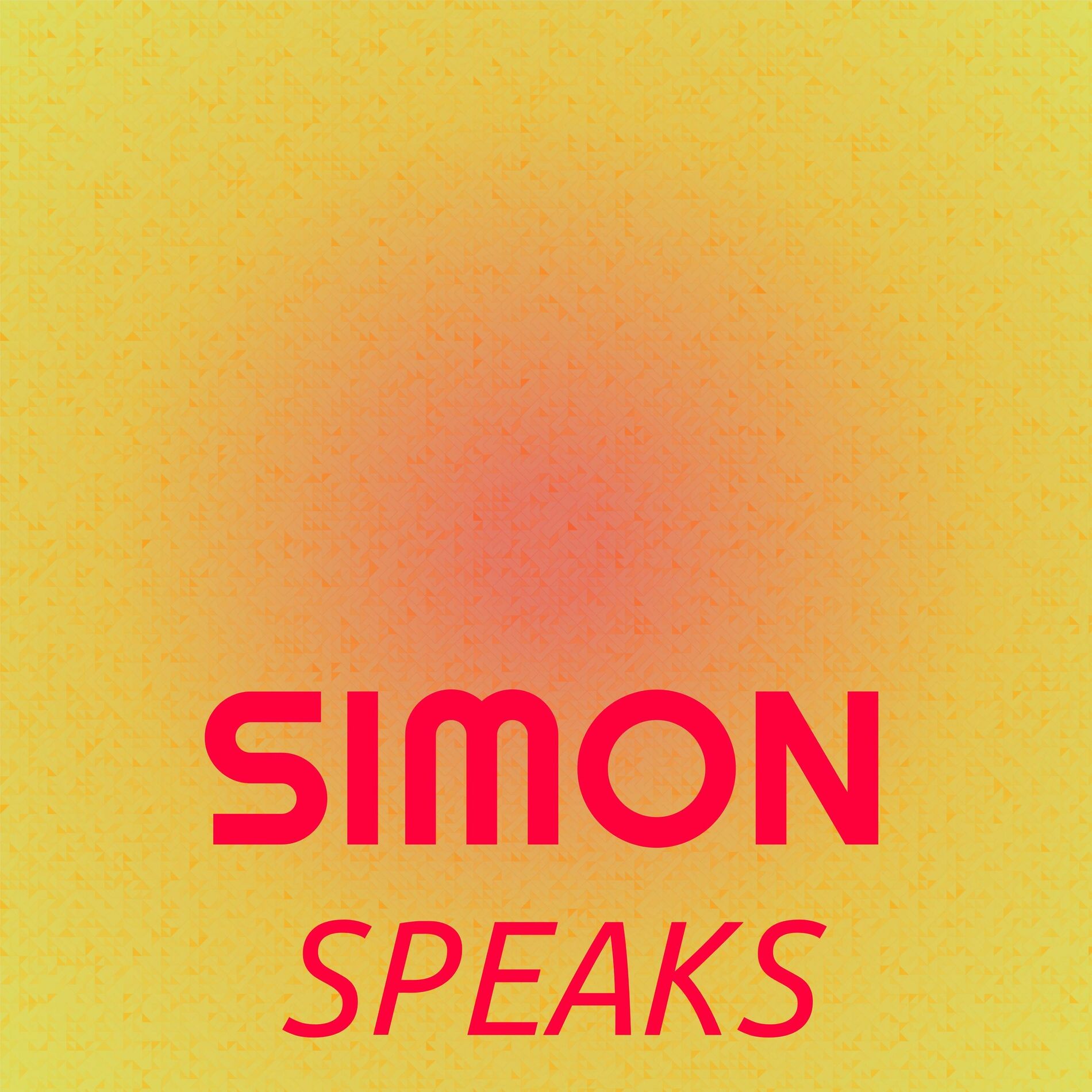 Album cover of Simon Speaks