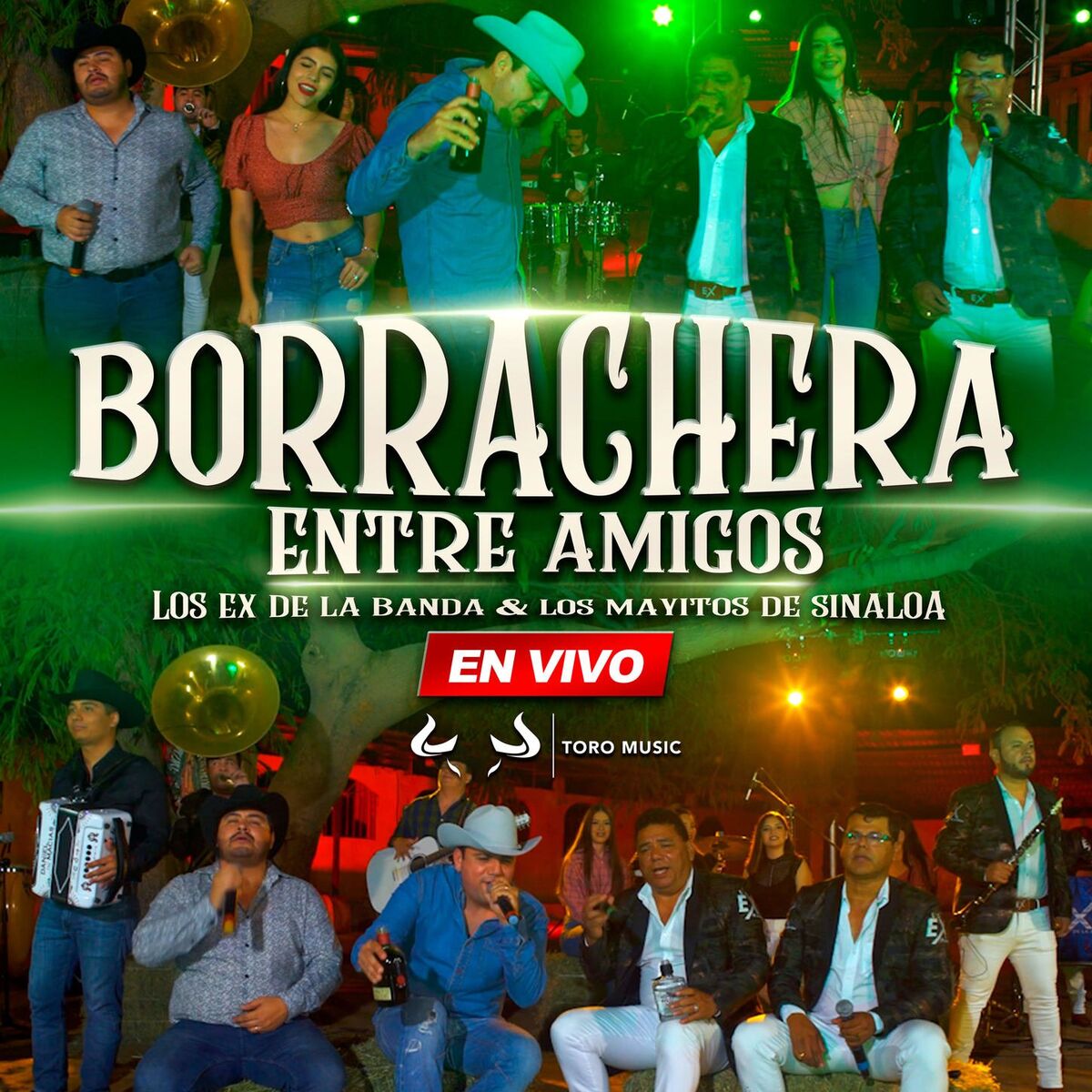 Album cover of Borrachera Entre Amigos (En Vivo)