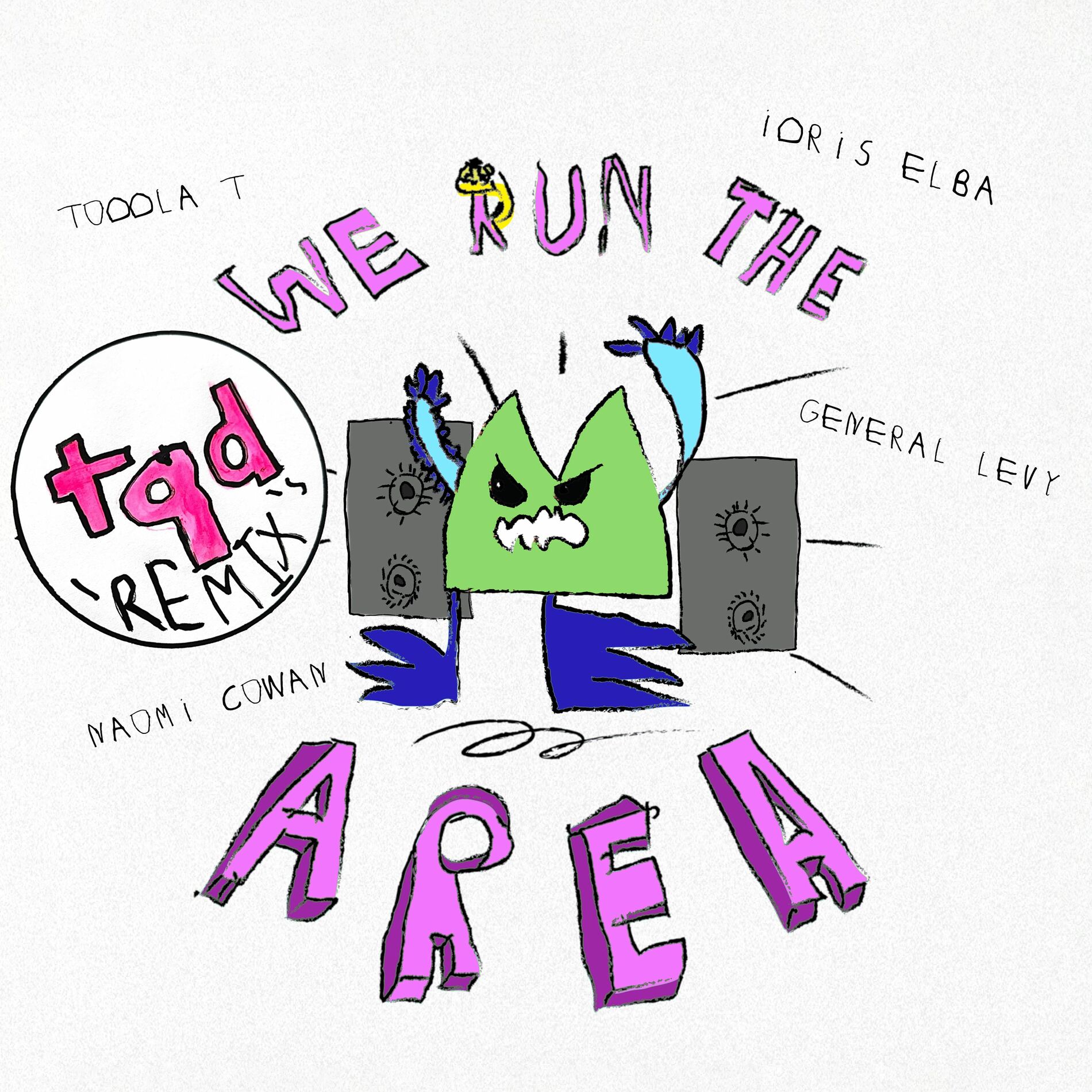 Album cover of We Run The Area (TQD Remixes)