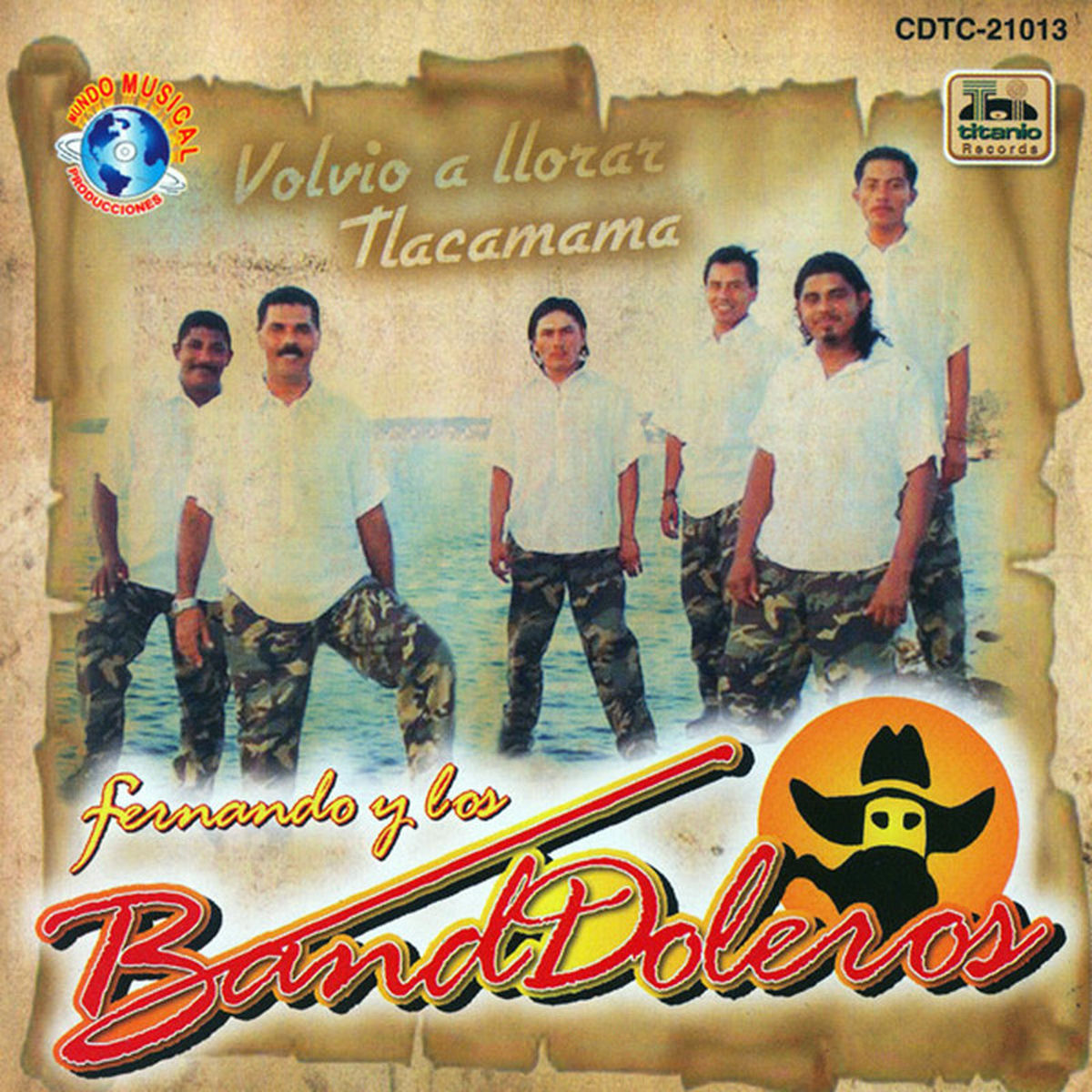 Album cover of Volvio A Llorar Tlacamama