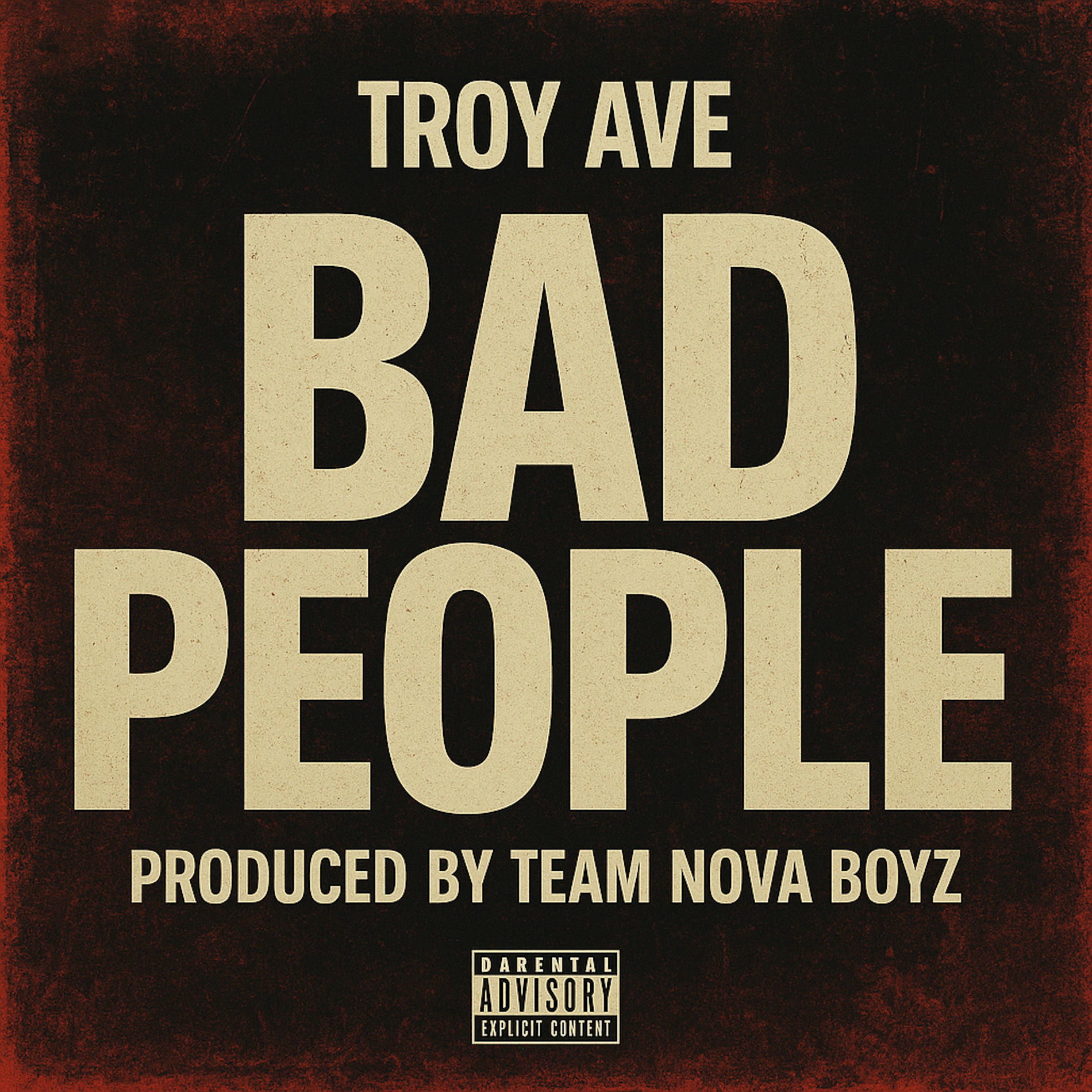 Album cover of BAD PEOPLE